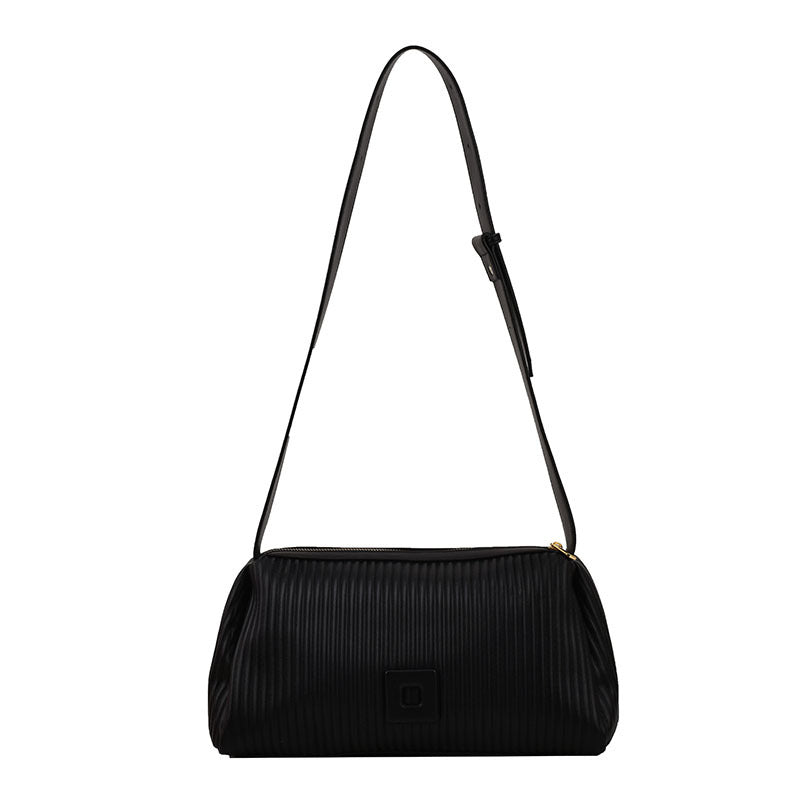 Women's Trendy Fashionable Striped Pleated Simple Graceful Bags
