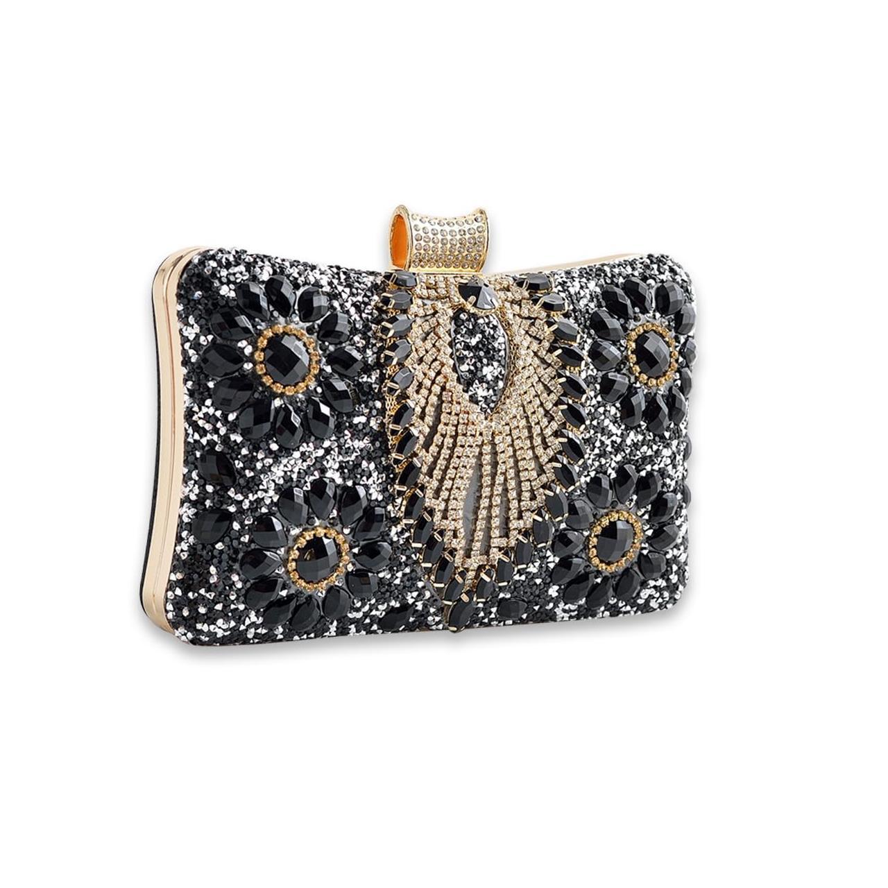 High-grade Sense Cheongsam Clutch Rhinestone Dress Garment Bags