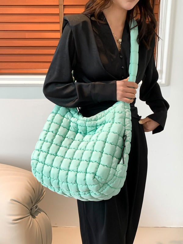 Women's Cloud Fashion Portable Dumpling Capacity Down Bags