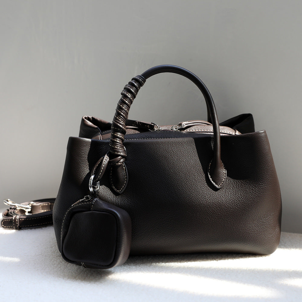 Idle Style High-grade First Layer Cowhide Bags