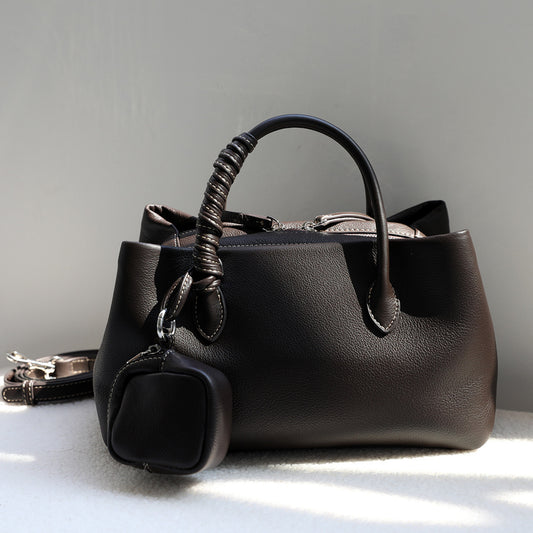 Idle Style High-grade First Layer Cowhide Bags