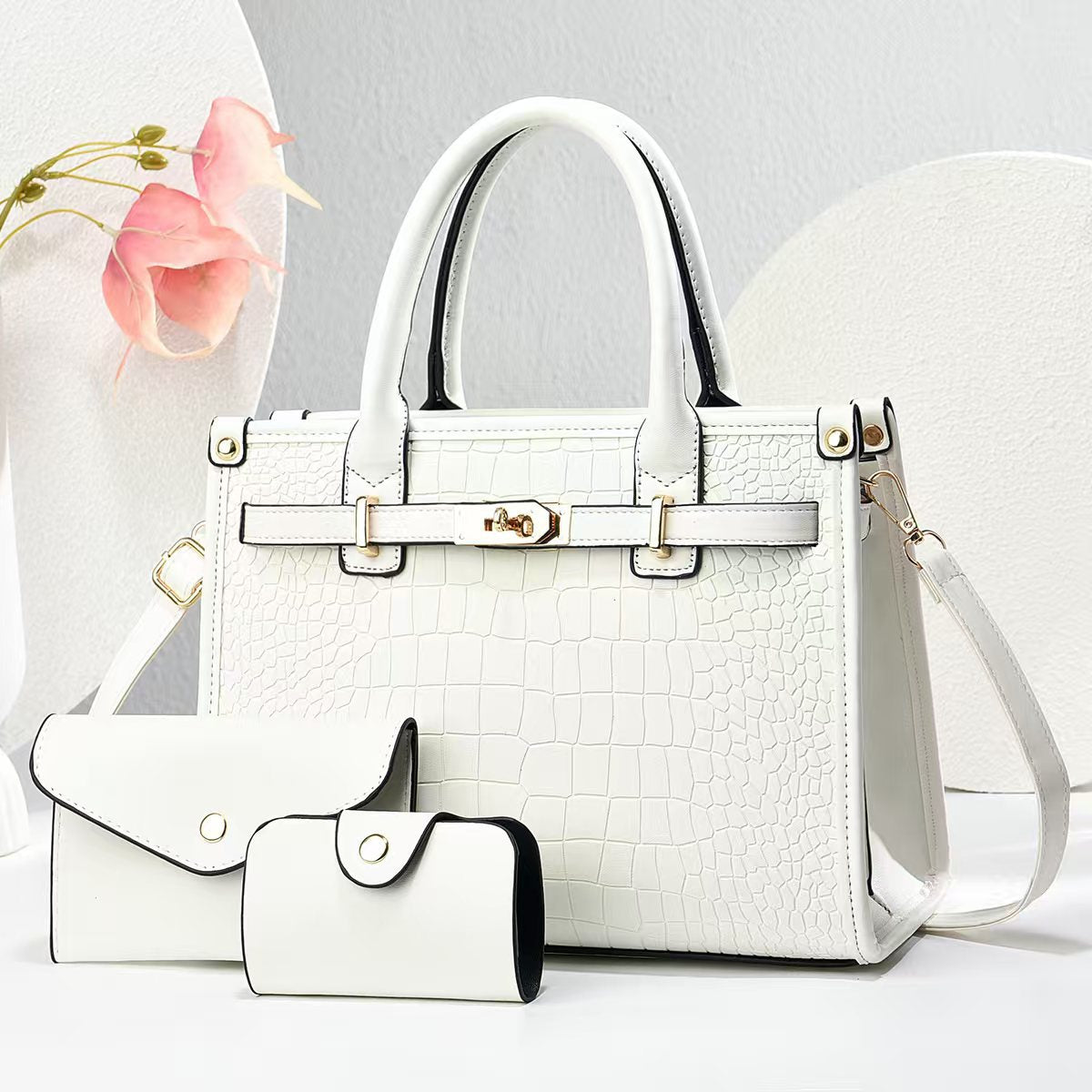 Texture Mother Affordable Luxury Fashion Large Women's Handbag