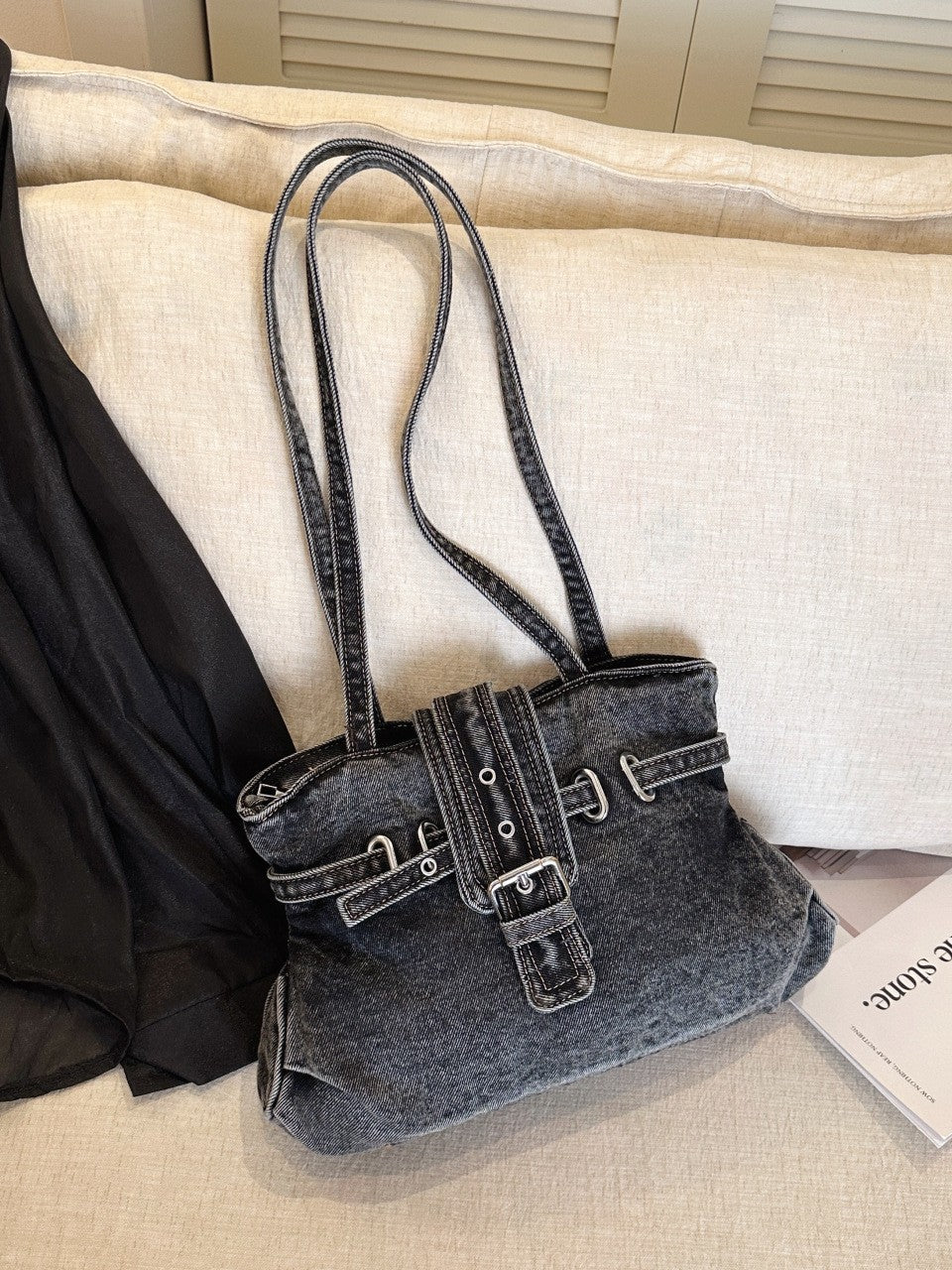 Women's Denim Trendy Simple Leisure Summer Women's Shoulder Bag