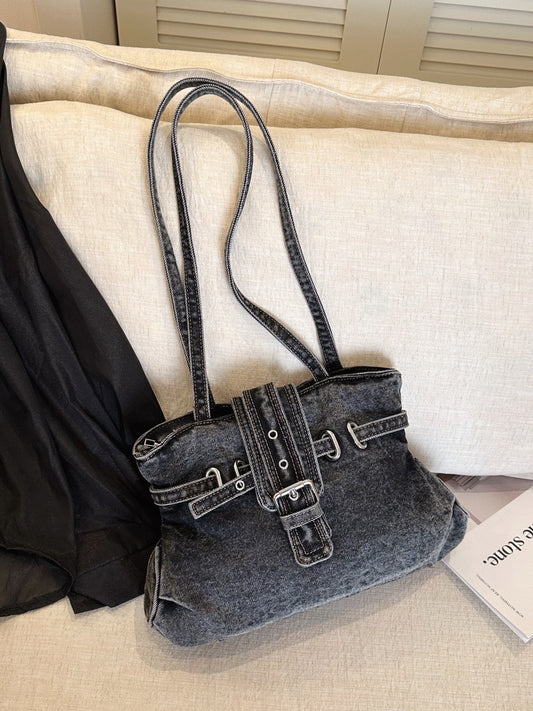 Women's Denim Trendy Simple Leisure Summer Women's Shoulder Bag