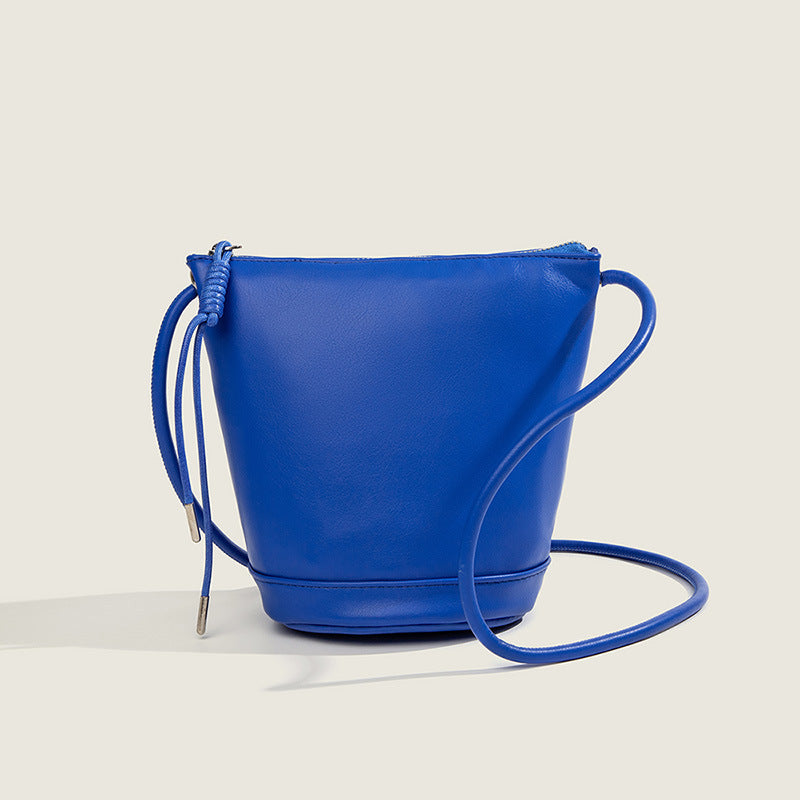 Women's Summer Fashion Soft Leather Thin Strap Women's Messenger Bag