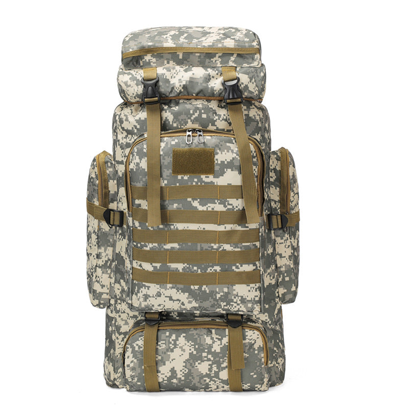 Creative Men's Oxford Cloth Camouflage Camping Mountain Climbing, Hiking Bag