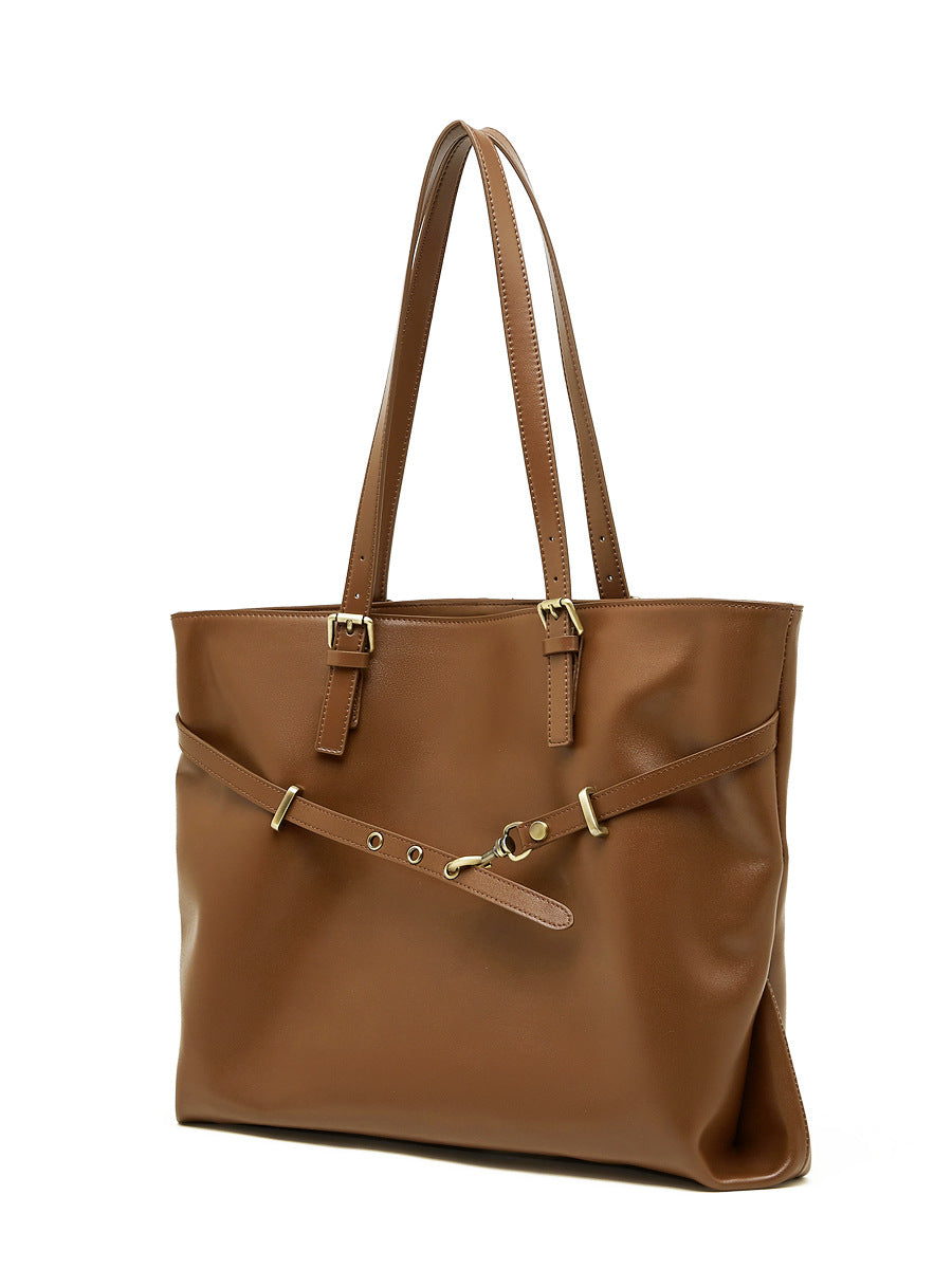 Large Capacity Totes Underarm Texture Western Style Bags