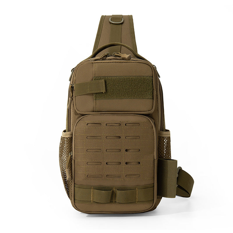 Apron Laser Cutting Multifunctional Cycling Slingshot Men's Chest Bag