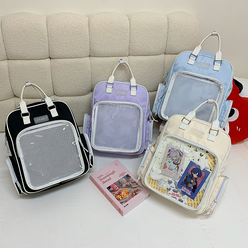 Large Food Intake Female Junior High Capacity Backpacks