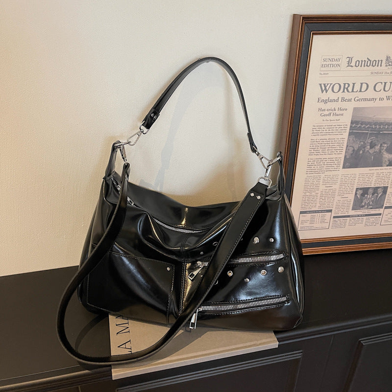 Women's Four-way Simple Fashion Large Capacity High-grade Women's Shoulder Bag