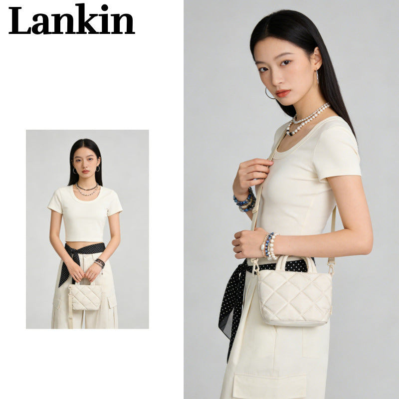 Women's High Quality Quilted Fashion Convenient Rhombus Handbags