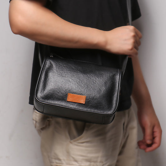 Fashion Men's Leather Simple Cowhide High-grade Bags