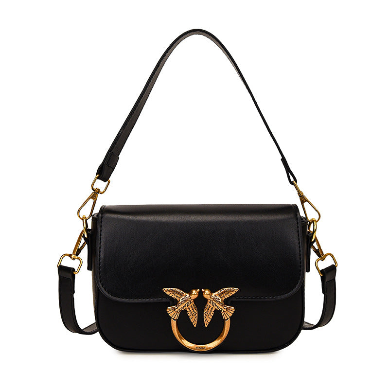 Women's Swallow Flying Bird Double Fashion Small Square Bags