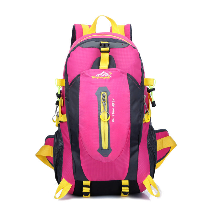 Town Treasure Waterproof Nylon Traveling Couple Universal Backpack