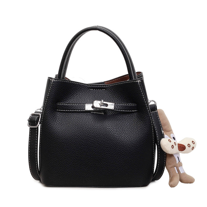 Classic Korean Style Trendy Portable Versatile Bucket Bag