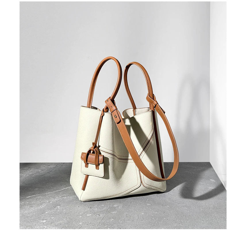 Women's Retro Portable Fashionable Underarm Leather Women's Shoulder Bag