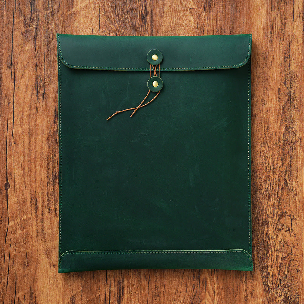 Paper File Packet Data Bill Test Storage Portable Large Men's Briefcase