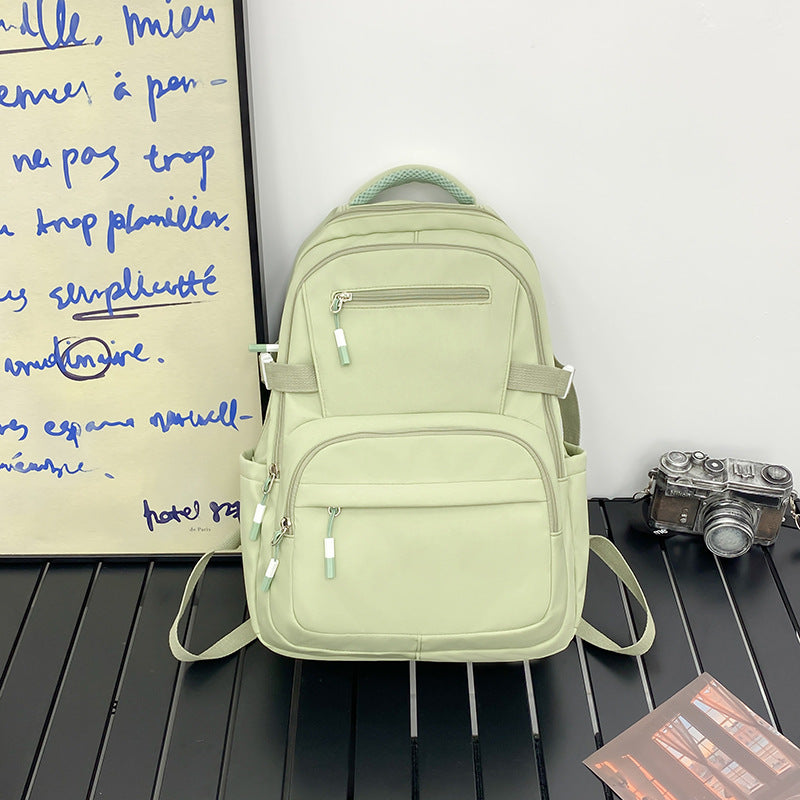 Women's & Men's Unisex Large Capacity Early High College Lightweight Business Backpack
