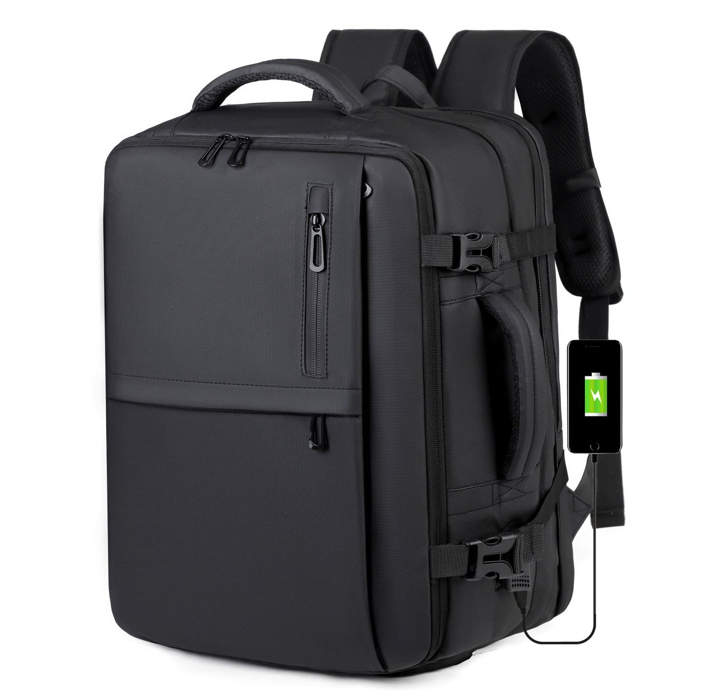 Men's Large Capacity Shoe Warehouse Expansion Short Business Backpack