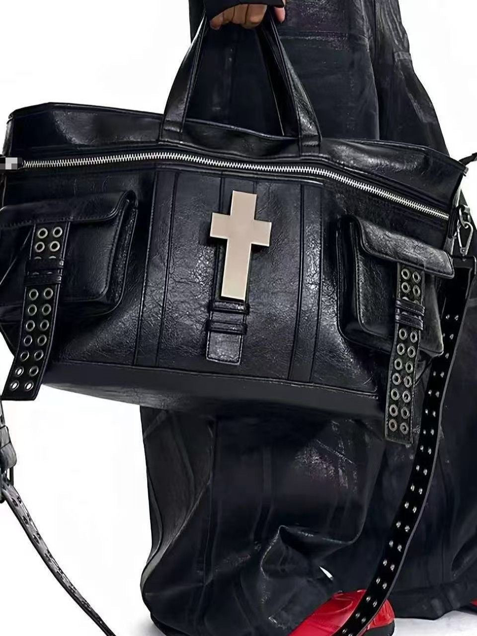 Innovative Fashion Unisex Cross Burst Leather Women's Messenger Bag