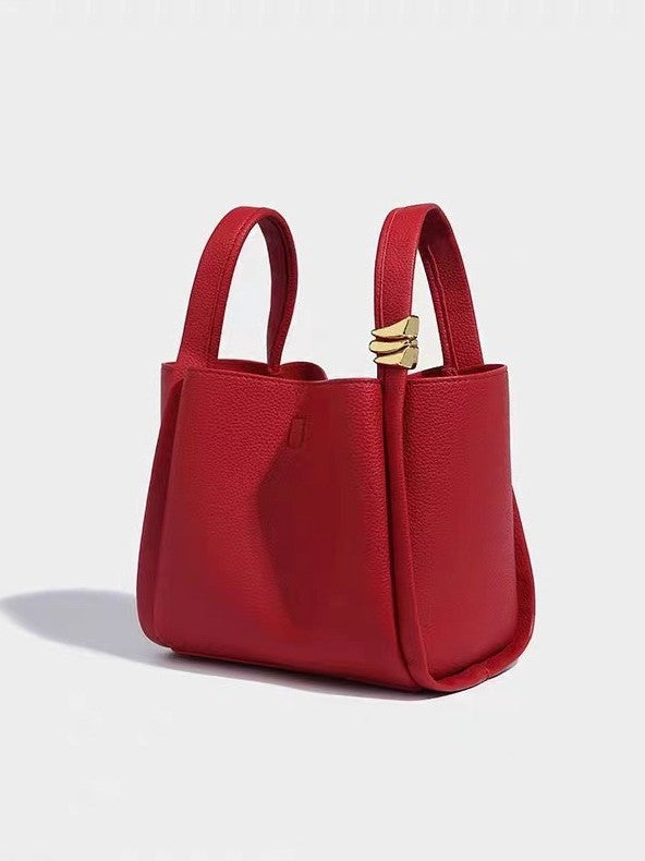 Women's Red Bride Wedding Popular Portable Commuter Women's Messenger Bag