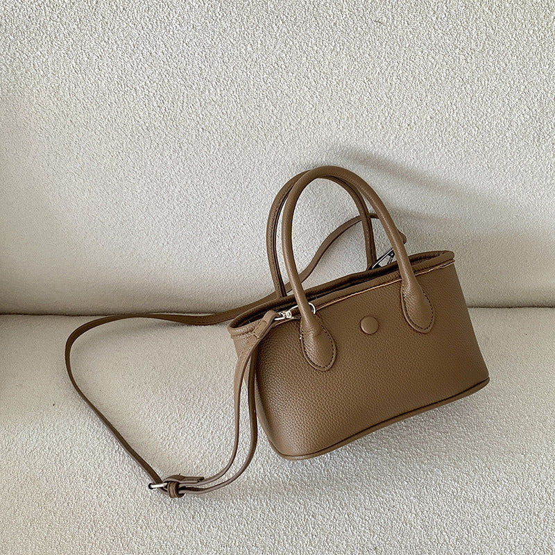High Sense Niche Korean Style Fashion Simple Solid Women's Messenger Bag