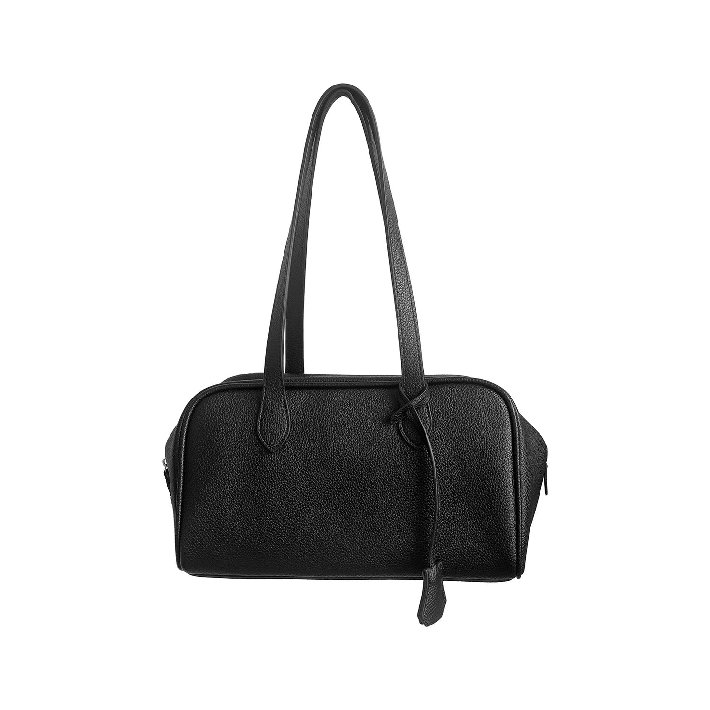 Women's Simple Boston Niche Trendy Portable Underarm High-grade Versatile Leather Women's Handbag
