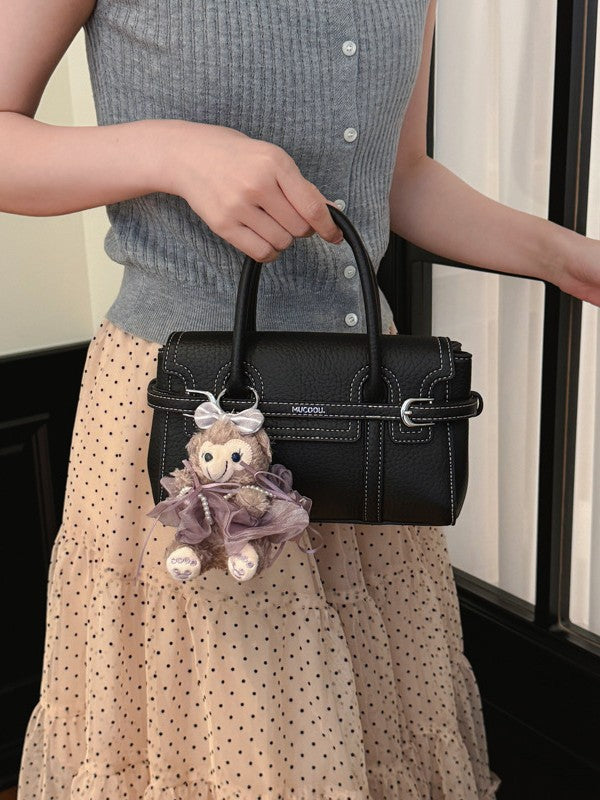 Women's Simple Portable Western Style Decorative Graceful Women's Handbag