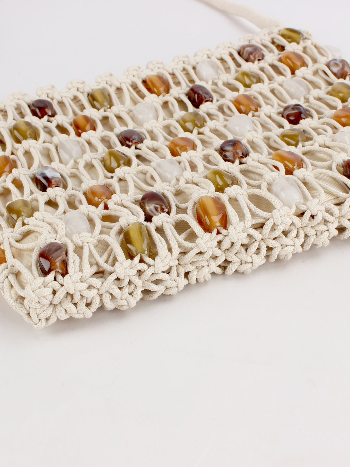 Woven Beaded Seaside Vacation Daily Leisure Niche Bags