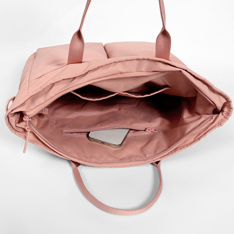 Women's & Men's Lightweight Durable Nylon Portable Large Capacity Women's Shoulder Bag