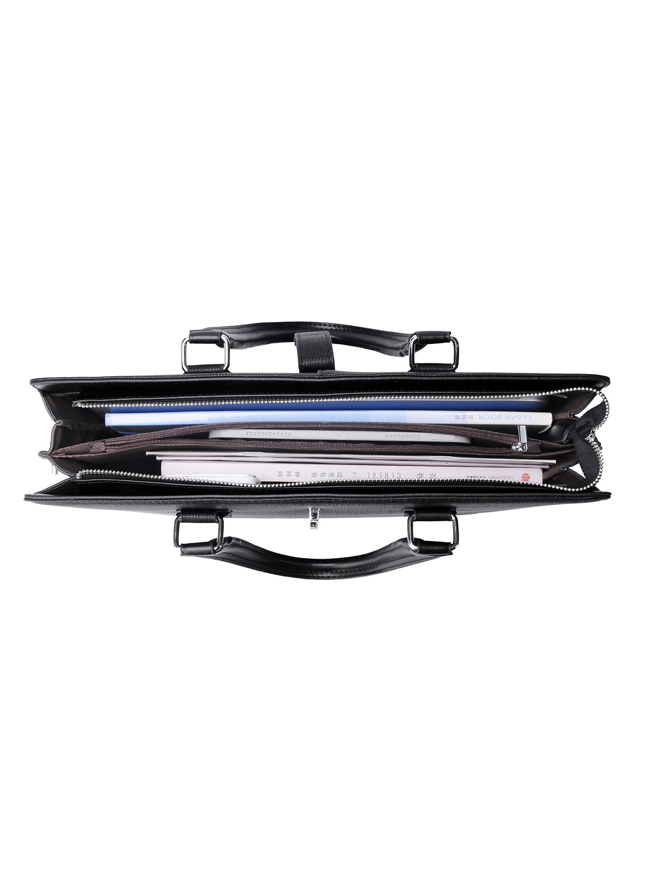 Men's Retro Fashion Horizontal Business Commute File Men's Handbags