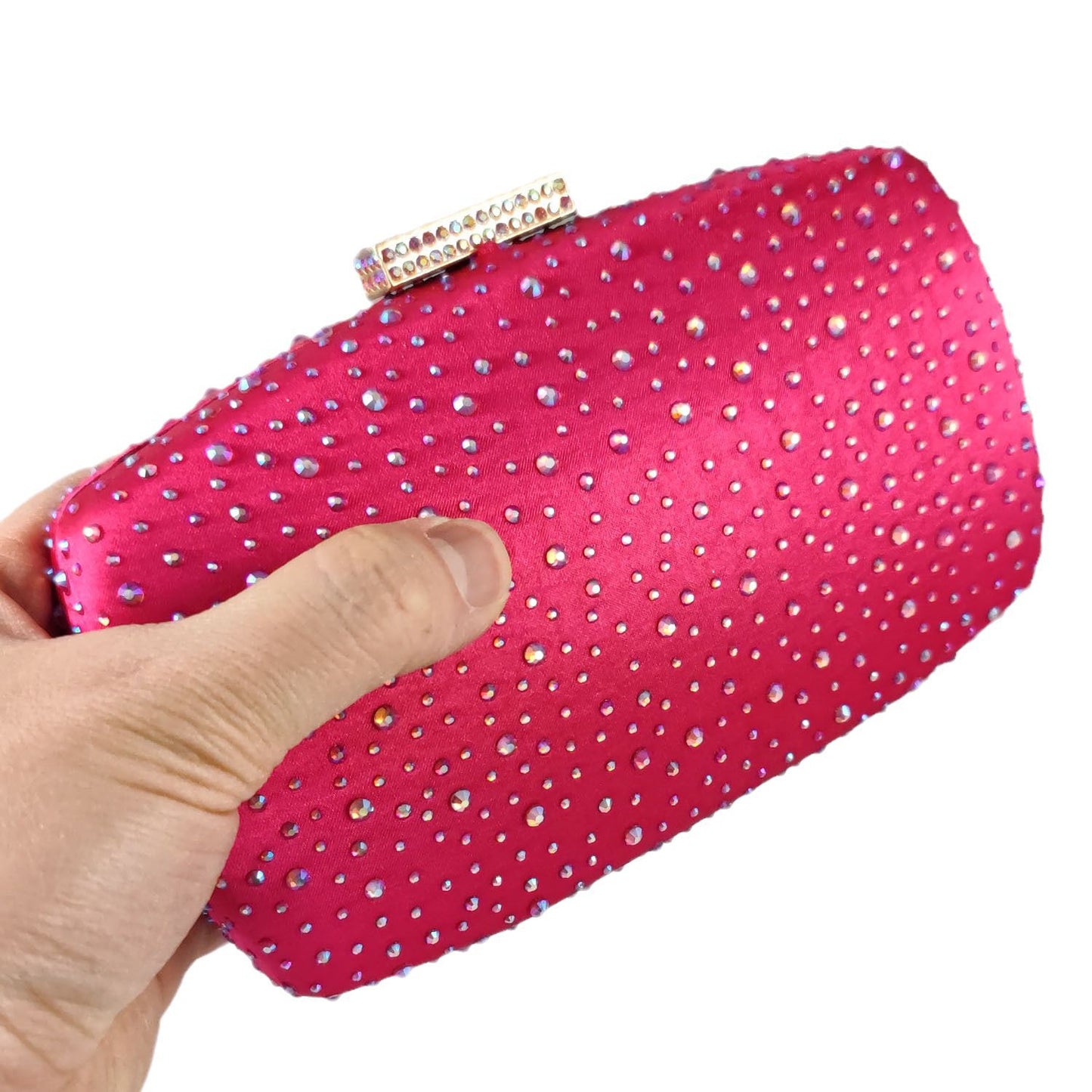Hot Drilling Bridal Rhinestone Clutch Banquet Evening Bags