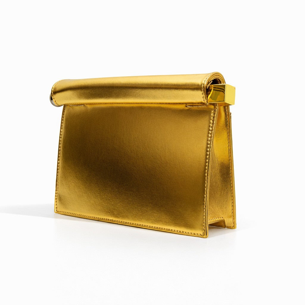Women's Retro Simple Curling Folding Chain Fashion Party Bags