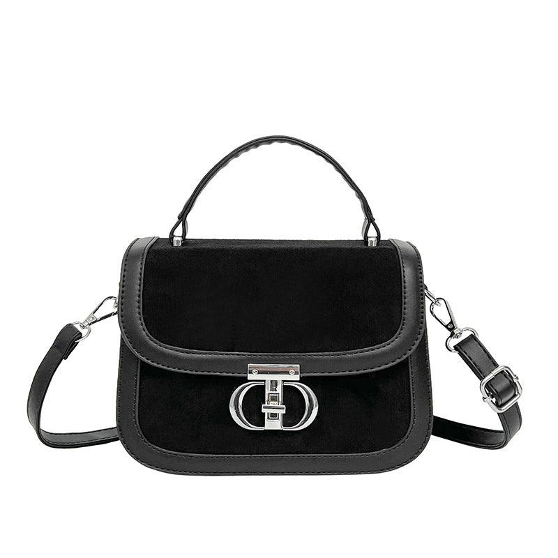 Women's Retro Minority Hand Holding Saddle Fashion Korean Style Exquisite Women's Messenger Bag