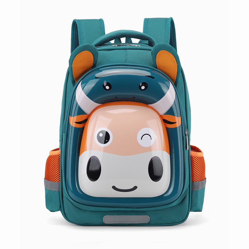 Fashion Hard Shell Cartoon Animal Pattern Primary School Bag