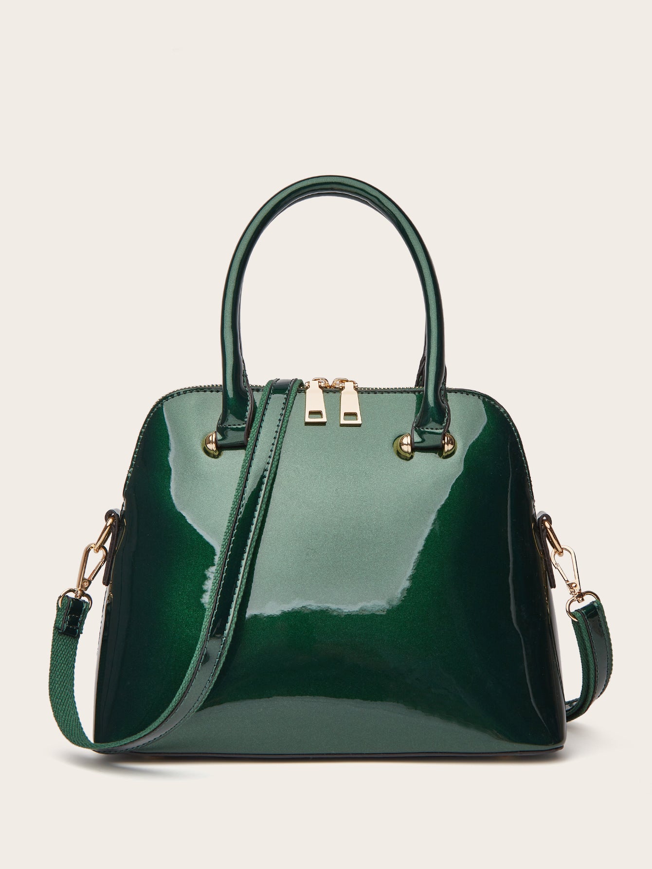 Women's Autumn Patent Leather Shiny Fashion Shell Women's Shoulder Bag