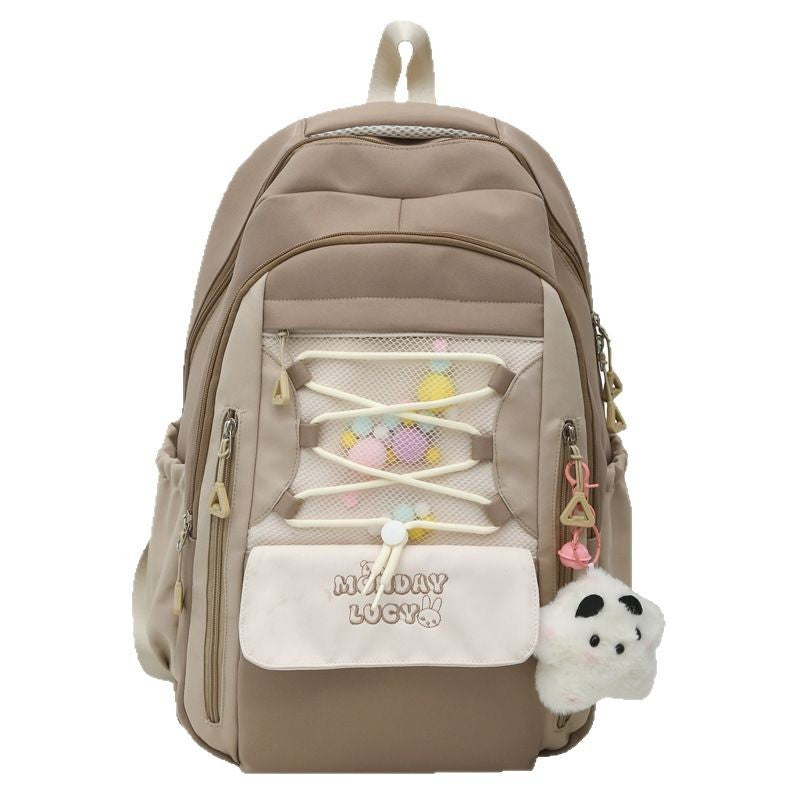 Primary Grade To Lightweight Korean High College Student Schoolbag