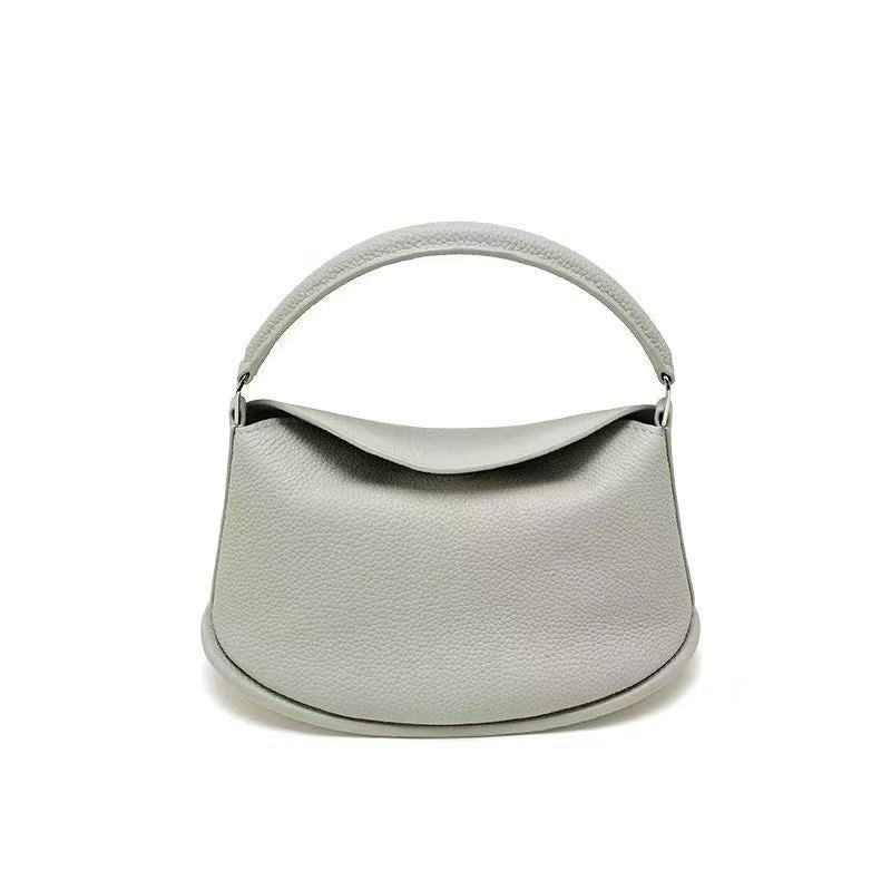 Women's Interest Light Luxury Lunch Box Genuine Leather Simple Bags