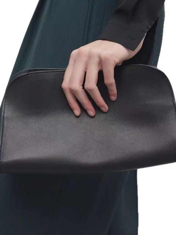 More Discount Simple Cattle Leather Sense Women's Clutch