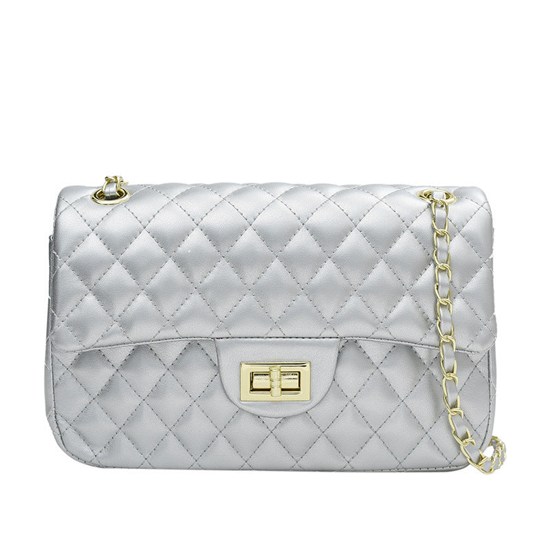 Women's Trendy Stylish Good Texture Diamond Chain Bags