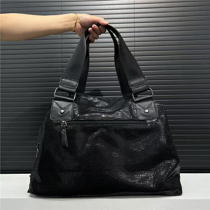 Women's Diamond Decorations Personalized Large Capacity Retro Temperament Bags