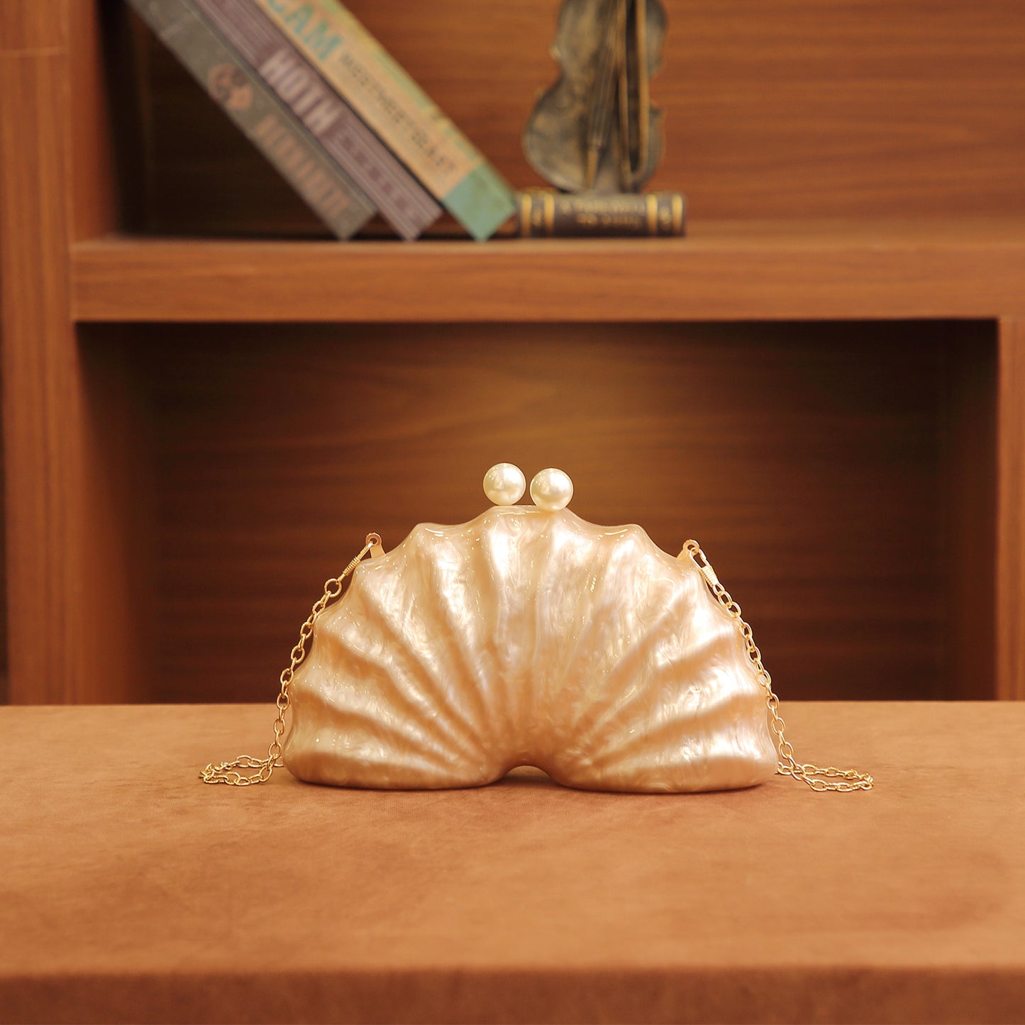 Versatile Shell Acrylic Fashion Wedding Clutch Bags