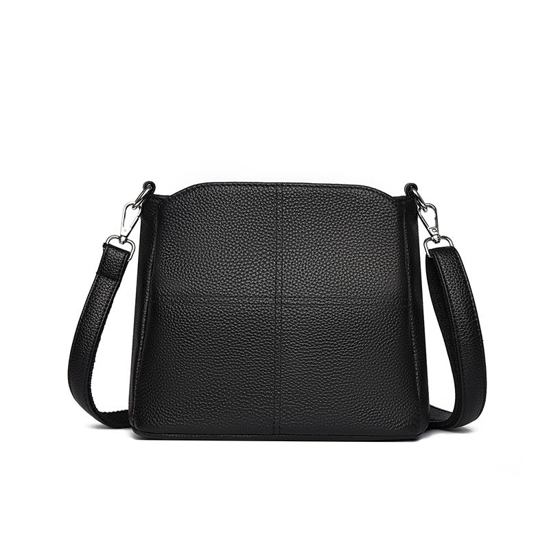 Women's Leather Simple Fashion Lightweight Top Layer Women's Messenger Bag