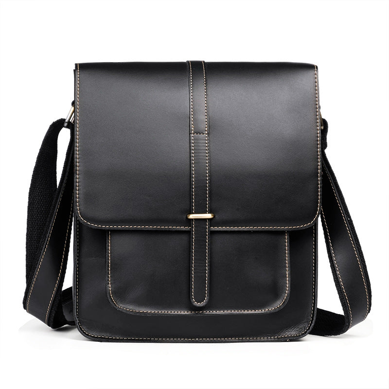 Men's Leather Portable Retro Textured Collection Men's Shoulder Bag