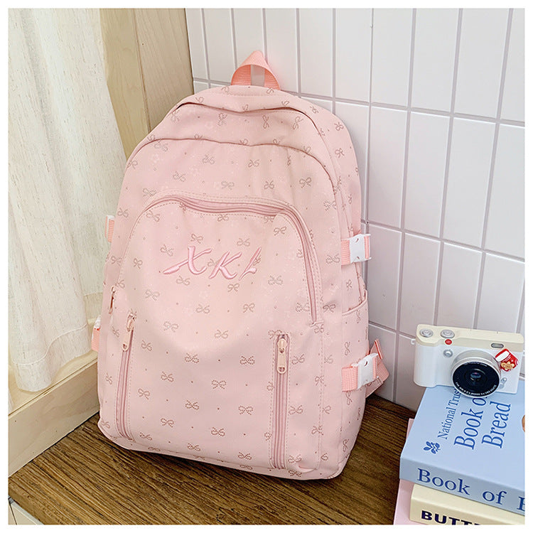 Cute Female Korean Junior High Class Large College Student Schoolbag
