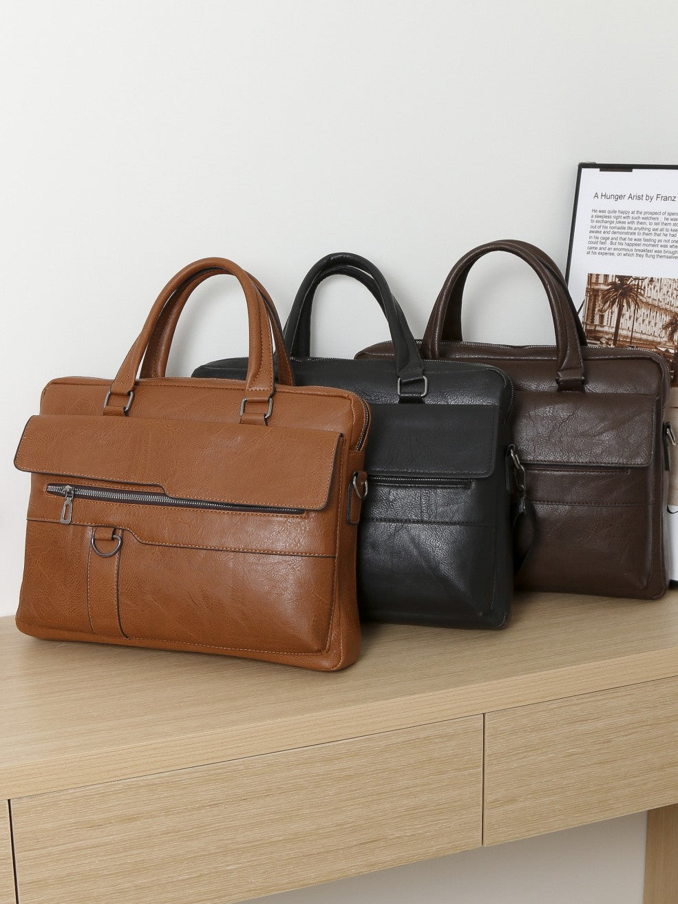 Men's Business Commuter Large Capacity Computer Men's Shoulder Bag