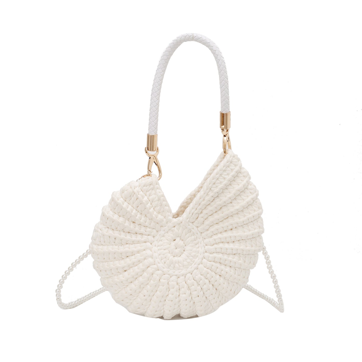 Fashion Woven Seaside Conch Shell High Bags