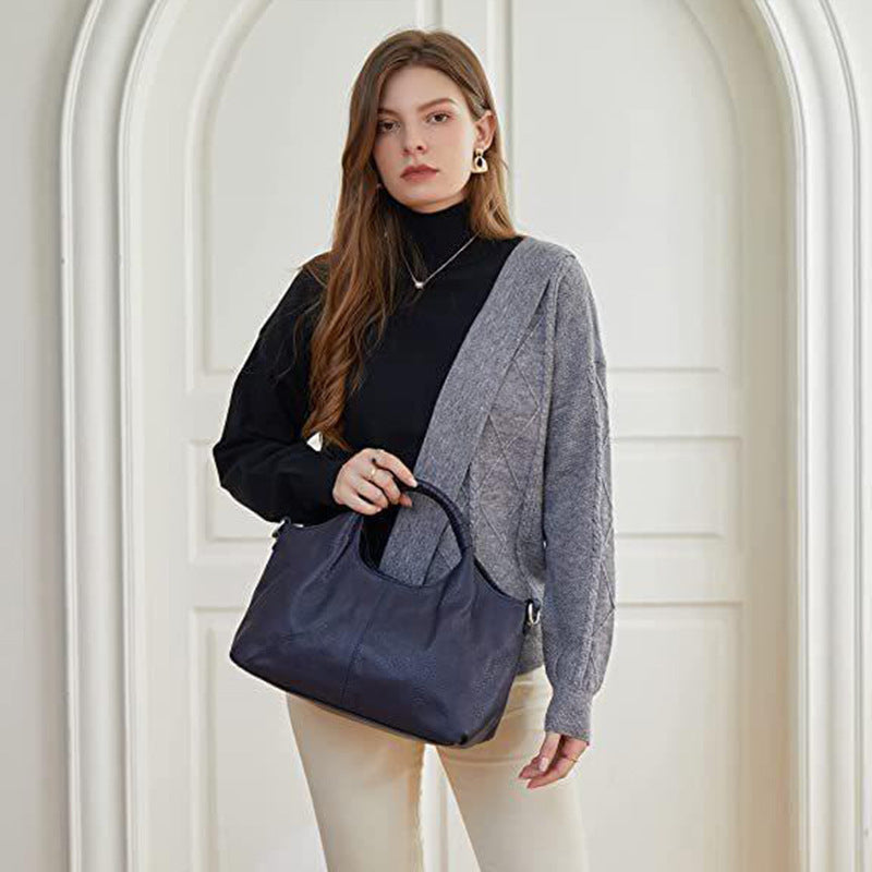 Women's Large Capacity Totes Simple Commute Soft Handbags