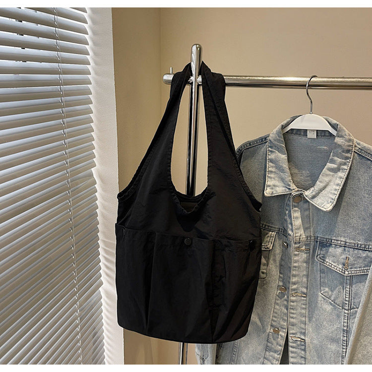Women's Pleated Korean Style Commuter Underarm Large Women's Shoulder Bag