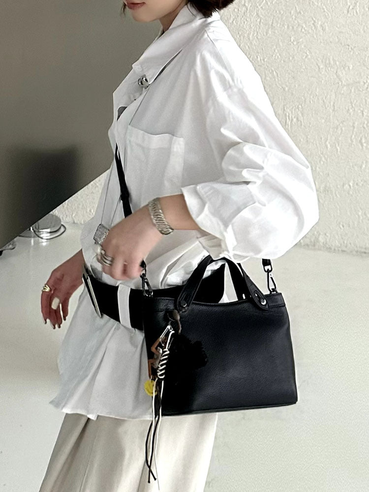 Women's Genuine Leather Mobile Niche Exquisite Lightweight Women's Messenger Bag